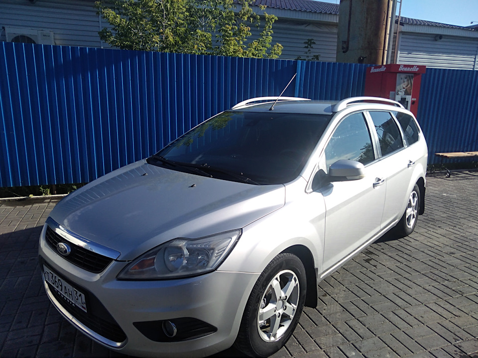 Затонировал передние стекла — Ford Focus Wagon II, 2 л, 2008 года ...