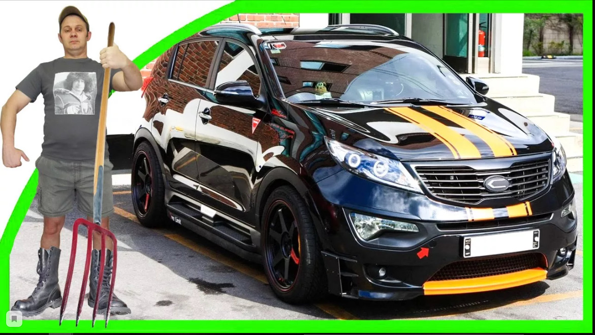 Стоит ли покрасить все в белый цвет ? - KIA Sportage (3G), 2 л, 2013 года тюнинг