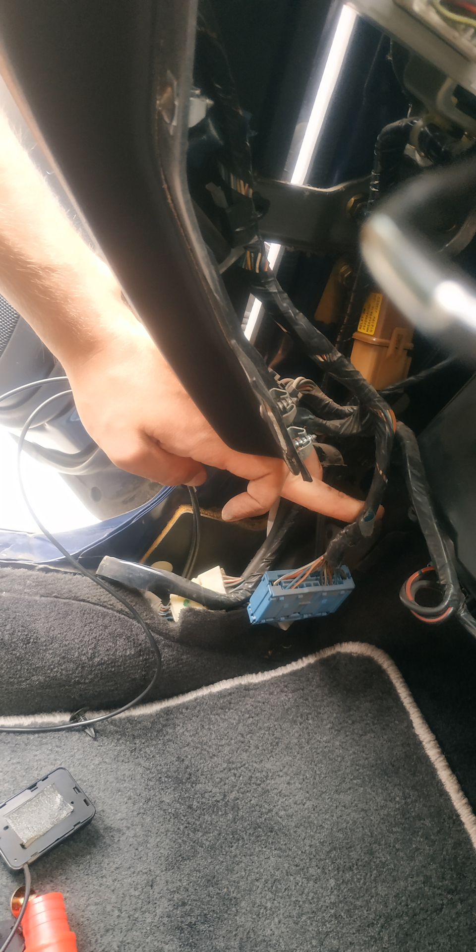 #2 Снятие торпедо — Subaru Legacy B4 (BE), 2 л, 2000 года | своими ...