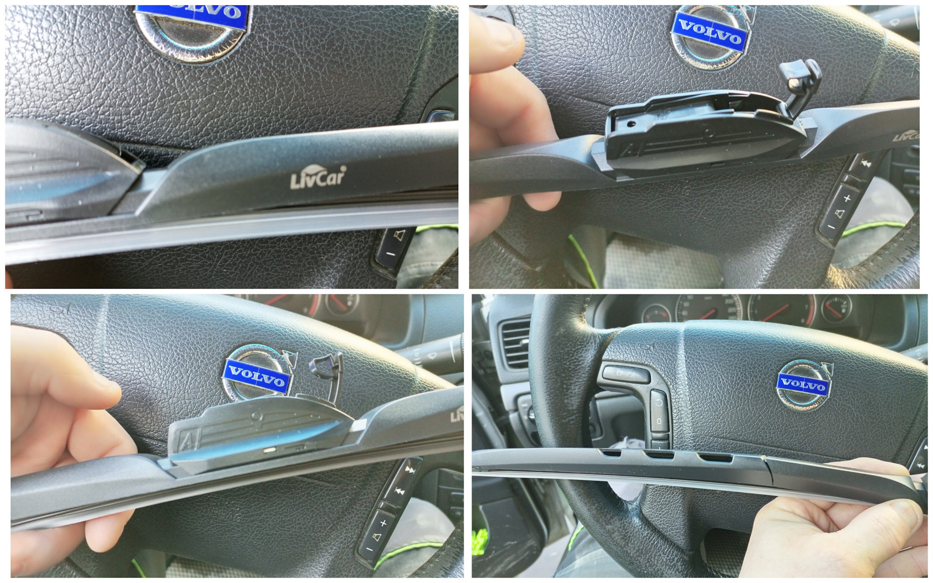 Гибридная щётка дворника LivCar (LCDV2665H) — Volvo S80 (1G), 2,4 л ...