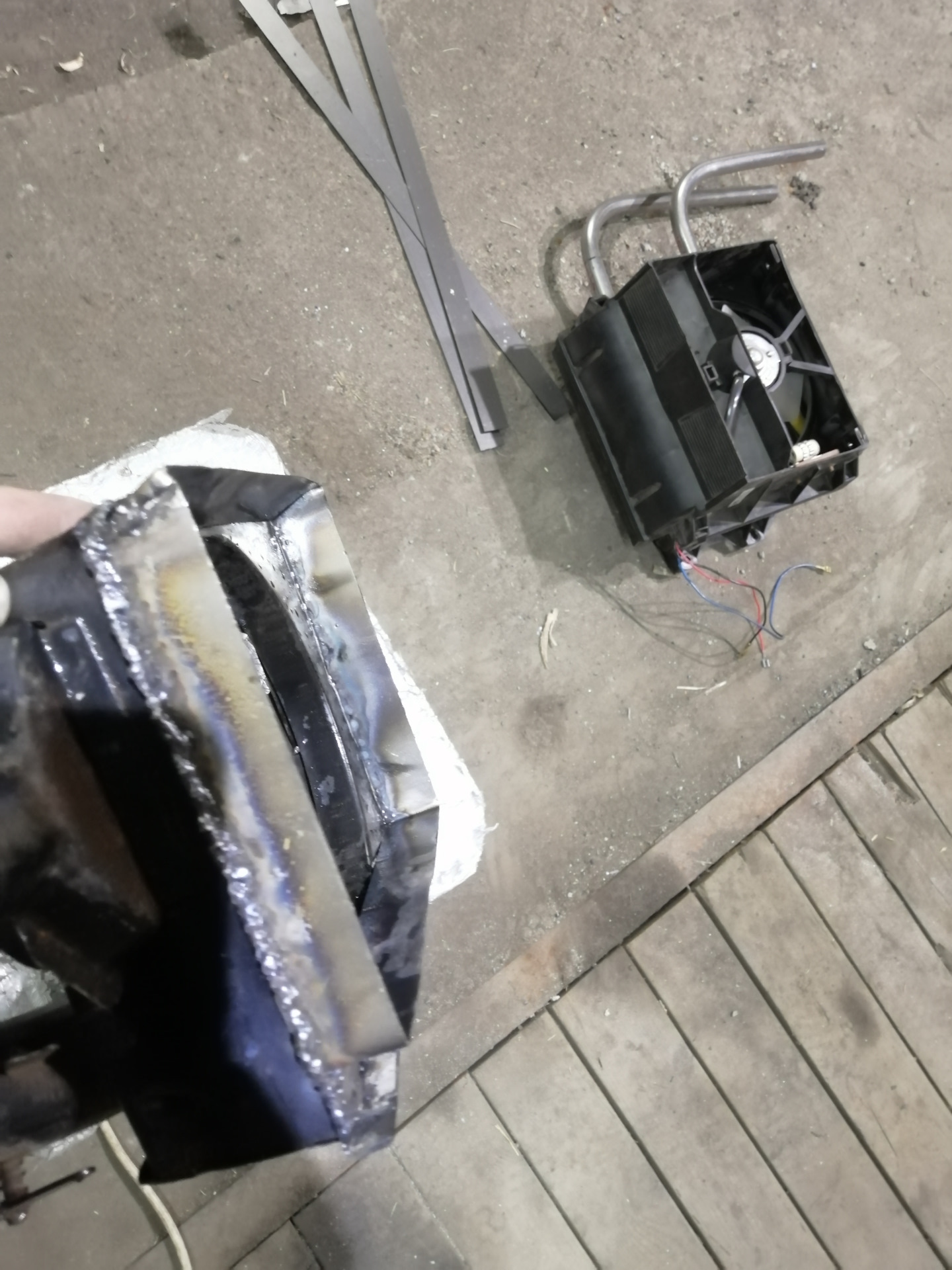 Печка на Уаз 469 от ВАЗ 06 — УАЗ 31514, 2,7 л, 1997 года | своими ...