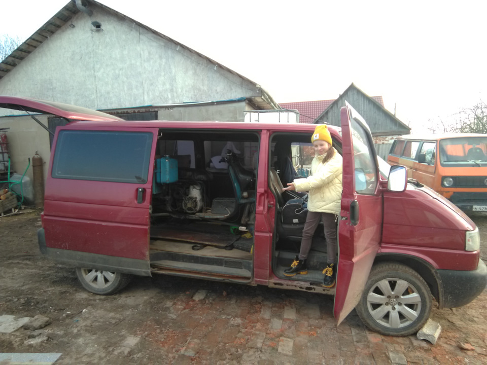 Первые грузоперевозки. Моторолер Муравей в т4. — Volkswagen Transporter ...