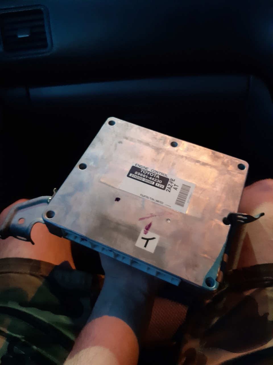 8966144230 Блок управления двигателем Ipsum 2003 ACM21 TOYOTA LEXUS ...