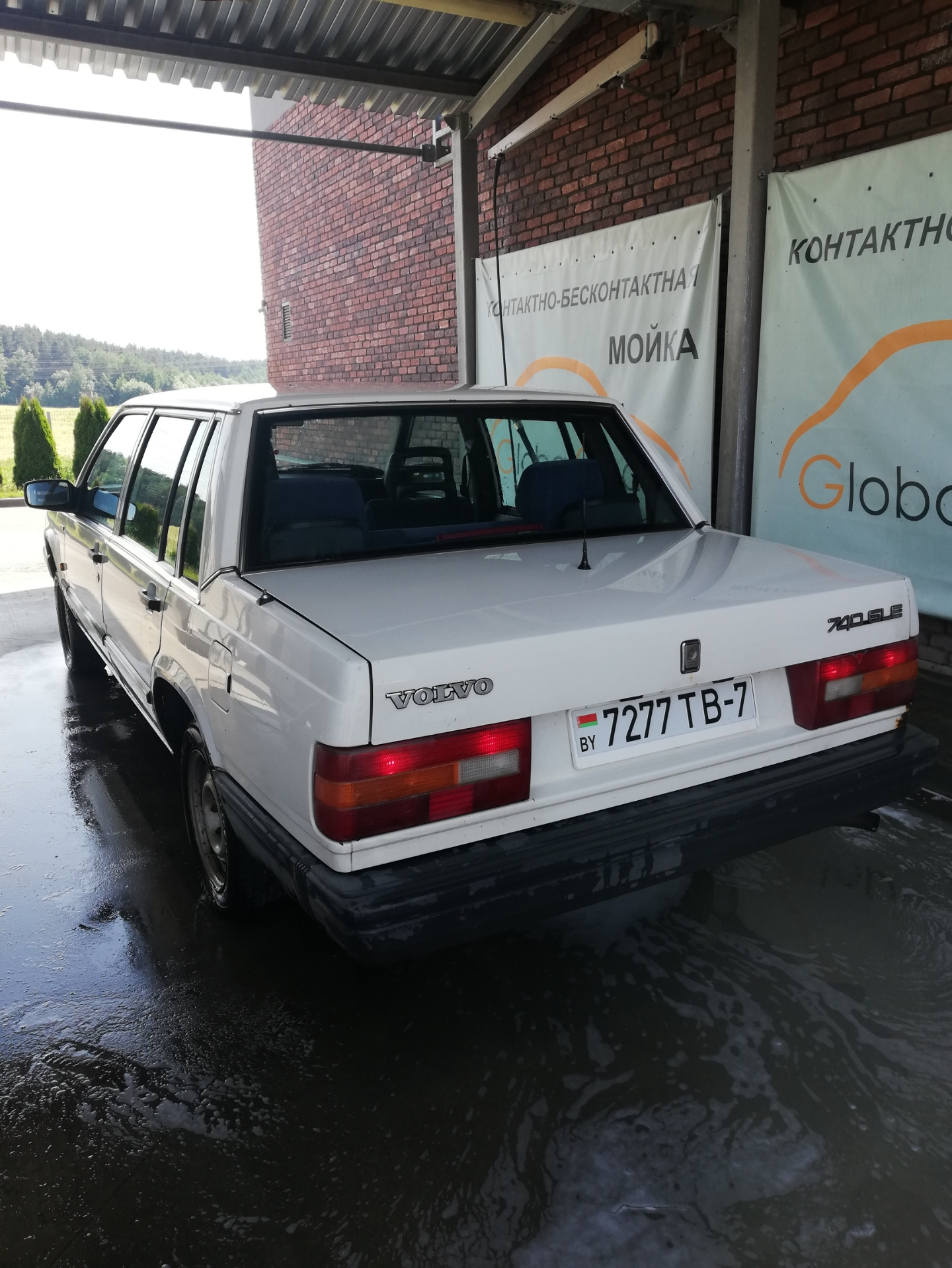 Соблюдать порядок и чистоту — Volvo 740, 2,3 л, 1989 года | мойка | DRIVE2