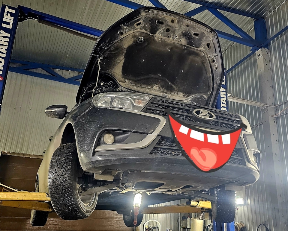 Фотография «Замена масла на 72000км. Лукойл Генезис 5w-40. Фильтр Ливны ...