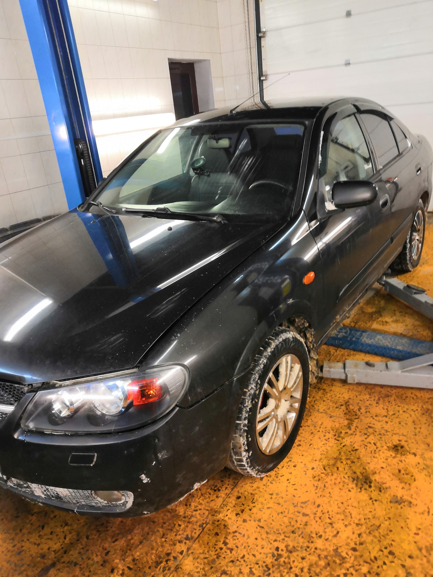 Щит хэппенс или деньги в трубу) — Nissan Almera II (N16), 1,5 л, 2004 ...
