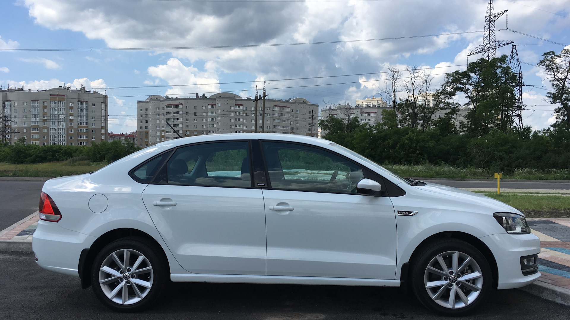 Volkswagen Polo Sedan 1.6 бензиновый 2016 | Allstar на DRIVE2