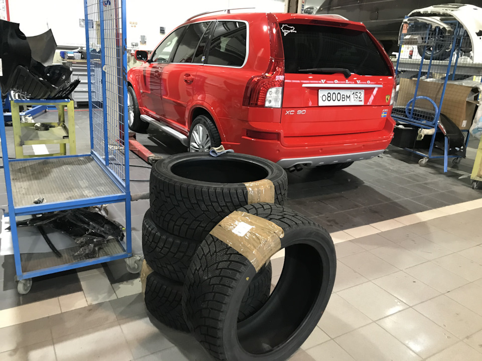 Re.2.2 Сезонная запись, шиномонтаж zeta antarctica sport — Volvo XC90