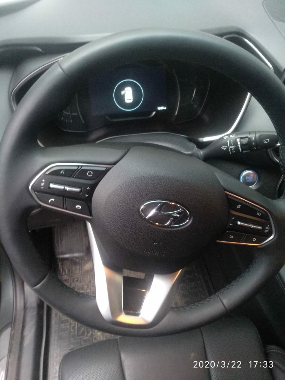 1.начало новой истории — Hyundai Santa Fe (4G), 2,2 л, 2019 года ...