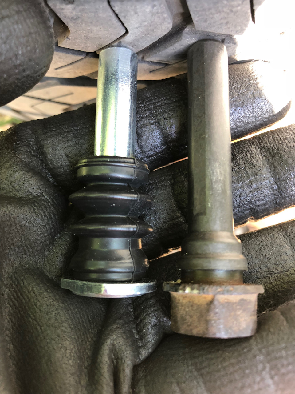 Это набор ПЕРЕДНИХ направляющих — Subaru Outback (BR)