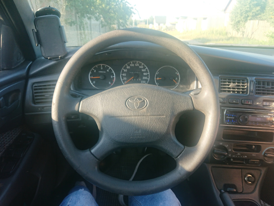 Руль — Toyota Carina E, 2 л, 1996 года | просто так | DRIVE2