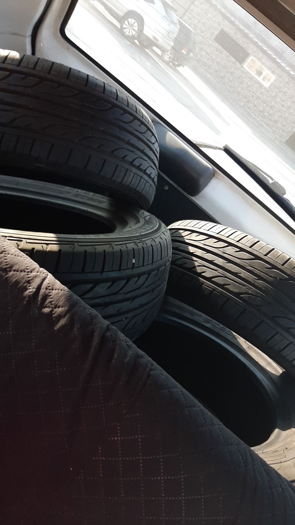 Прикупил резину к лету 195/60/15 — Toyota Corolla (100), 1,3 л, 1992 ...