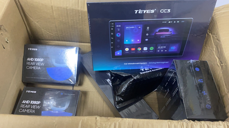 Правильная Мультимедиа Teyes CC3, 6G*128G. — Toyota Hilux (8G), 2,7 л ...