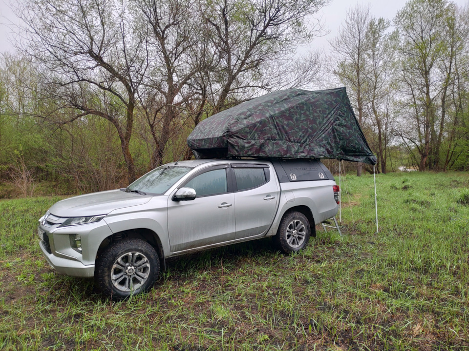 Тент на палатку Yuago-trevel — Mitsubishi L200 (5G), 2,4 л, 2019 года ...