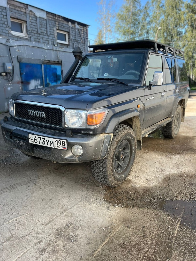 Антикор Toyota Land Cruiser 76 в СПБ — DRIVE2