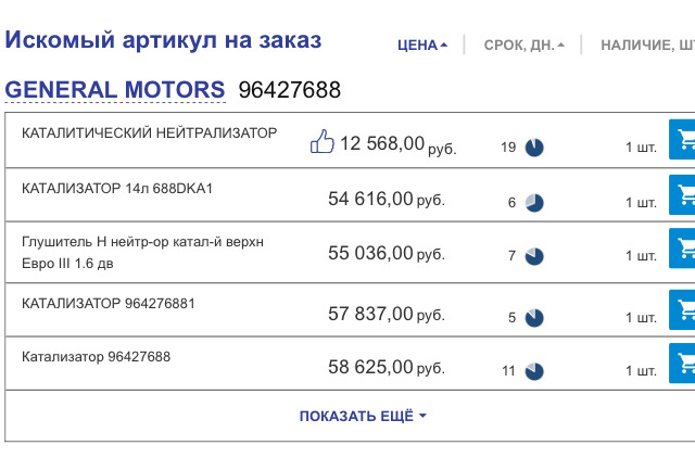 Запчасти на фото: 96427688. Фото в бортжурнале Opel Zafira B