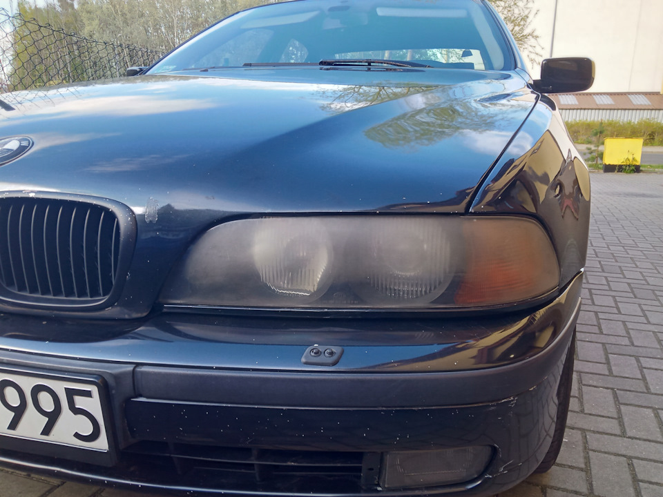 Мутные фары — BMW 5 series (E39), 3 л, 1998 года | стайлинг | DRIVE2