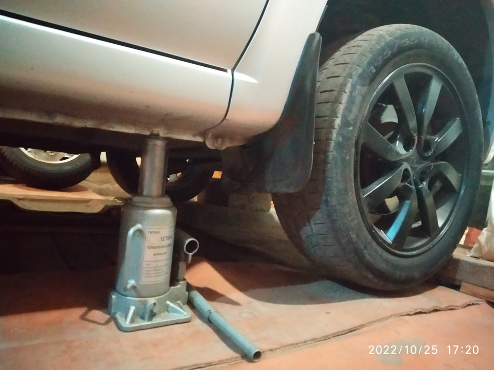 Сезонная смена колёс. ч.4 перевод на осень-зима. — Lada Гранта Лифтбек ...