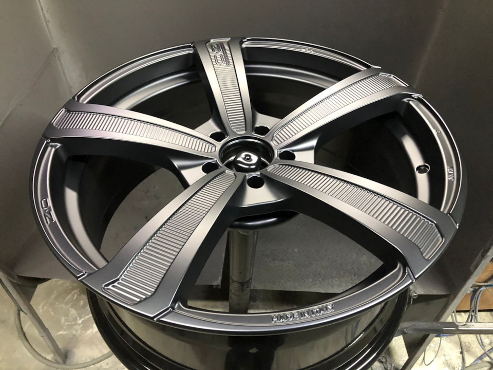 Покраска оригинальных дисков OZ — Ford Explorer (5G), 3,5 л, 2012 года ...