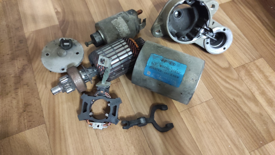 Замена стартера киа рио jb — KIA Rio (2G), 1,4 л, 2010 года | визит на ...