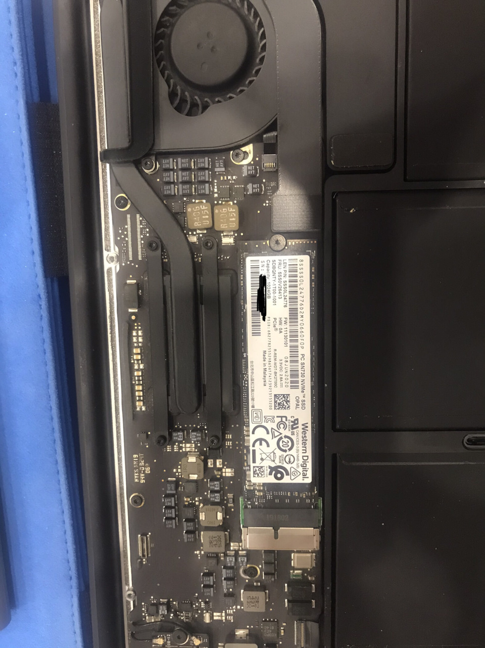 Замена ssd диска на MacBook Air 13 А1466 2014г. Часть-2 — DRIVE2