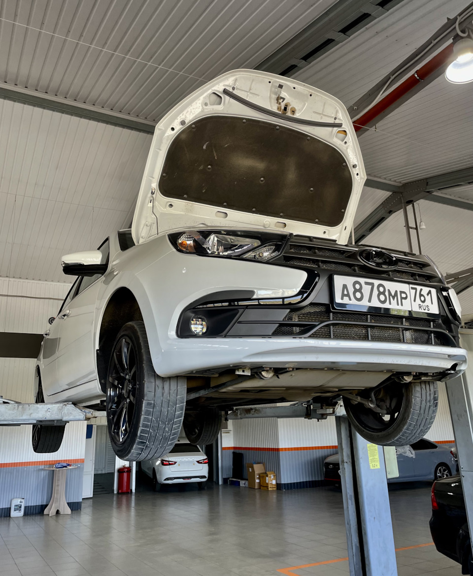 ТО-1 + дооснащение ГЛОНАСС — Lada Гранта (2G) FL, 1,6 л, 2023 года ...