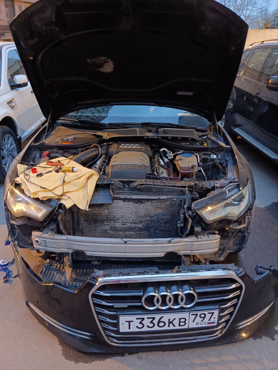 Да сколько можно парктроникам отваливаться? — Audi A6 (C7), 2,8 л, 2011  года | электроника | DRIVE2