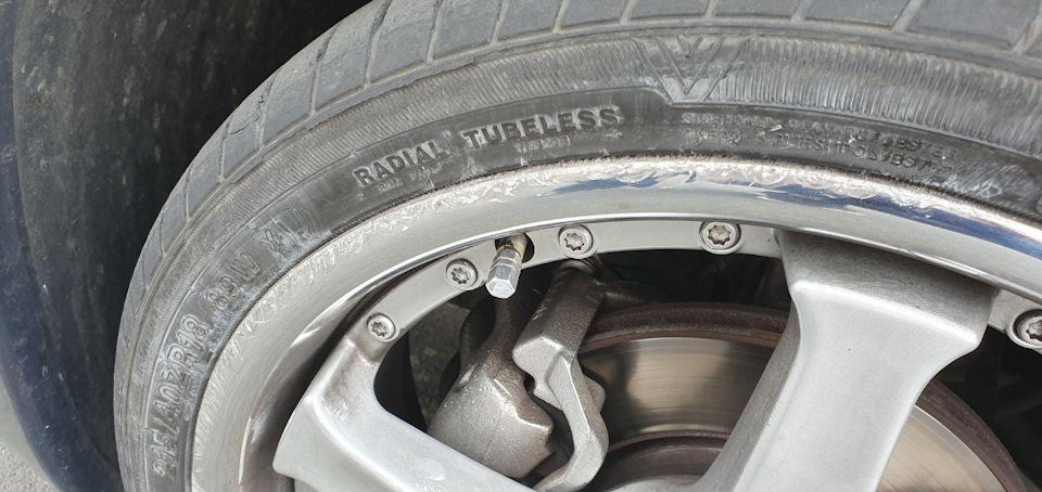 Поцарапал диск(. — Peugeot 406, 2 л, 1999 года | ДТП | DRIVE2