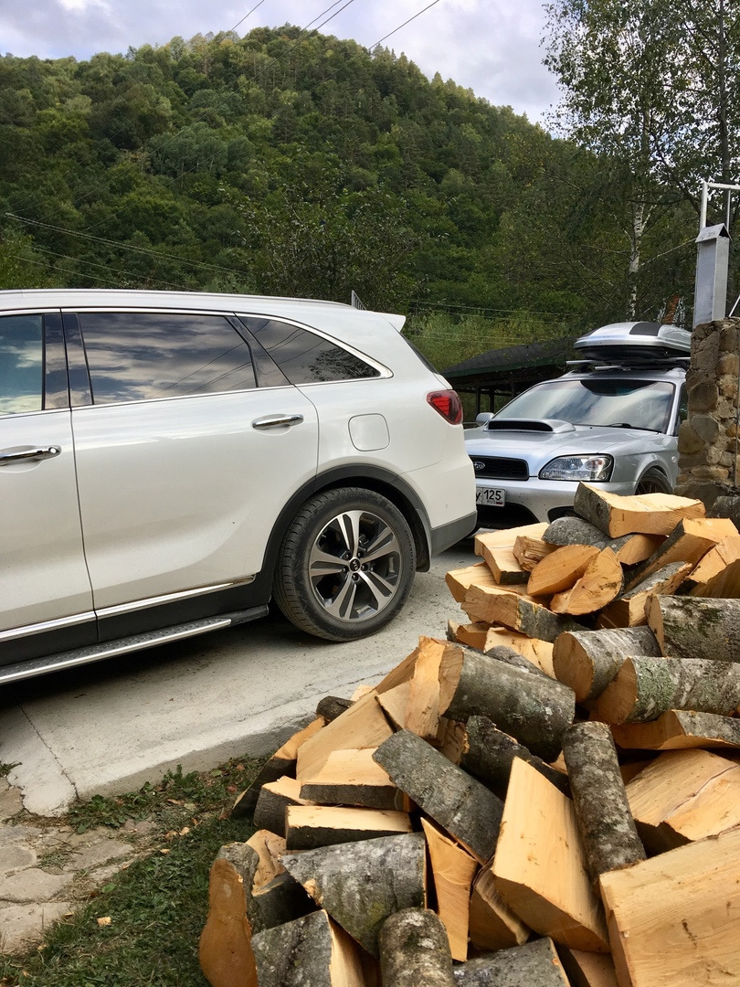 п. Азиатский 🌲🏔🌊 Карачаево-Черкесская Республика — Subaru Legacy  (BE/BH/BT), 2 л, 2002 года | путешествие | DRIVE2