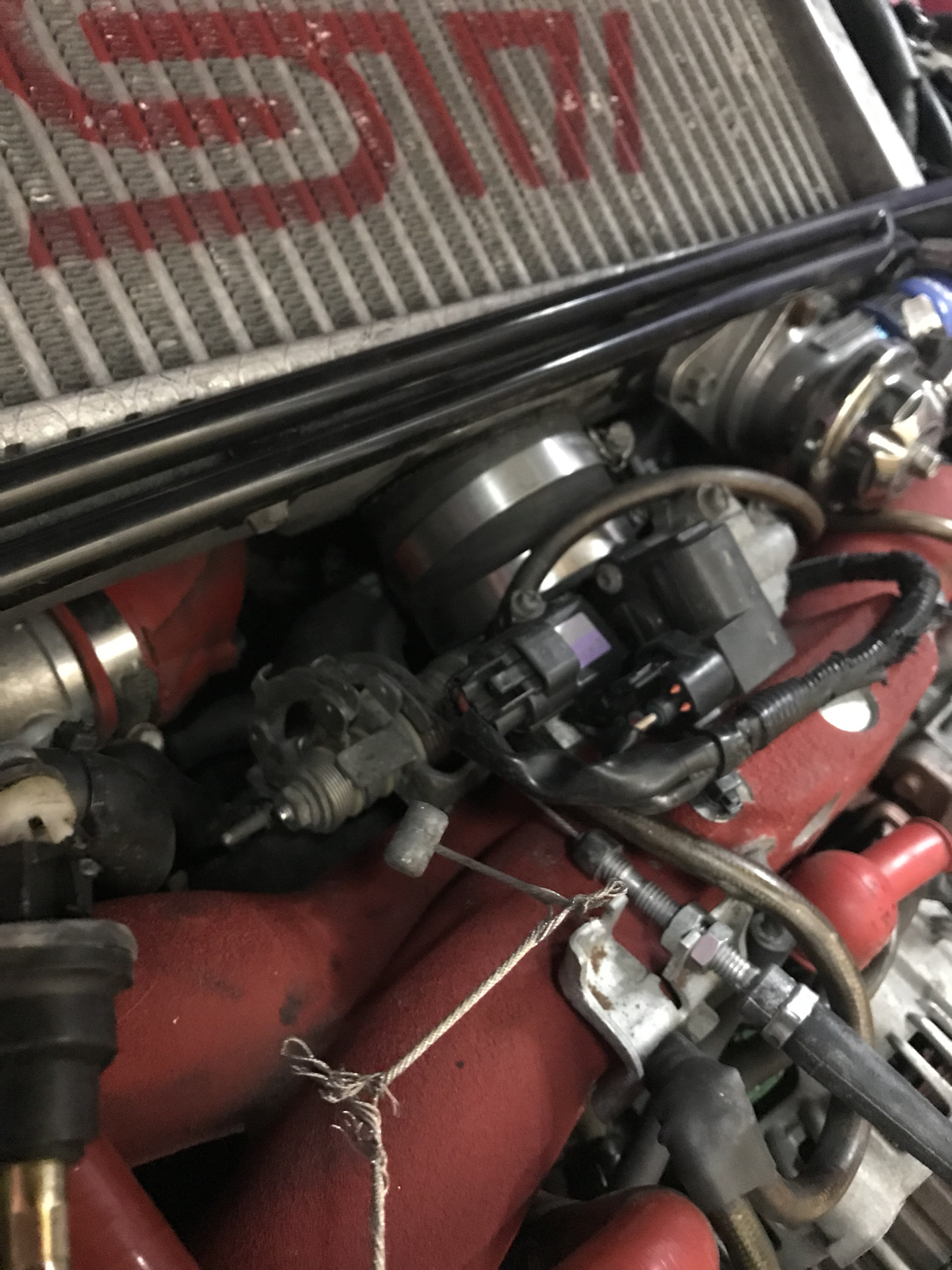 Замена троса газа — Subaru Impreza WRX STI (GD), 2 л, 2004 года ...