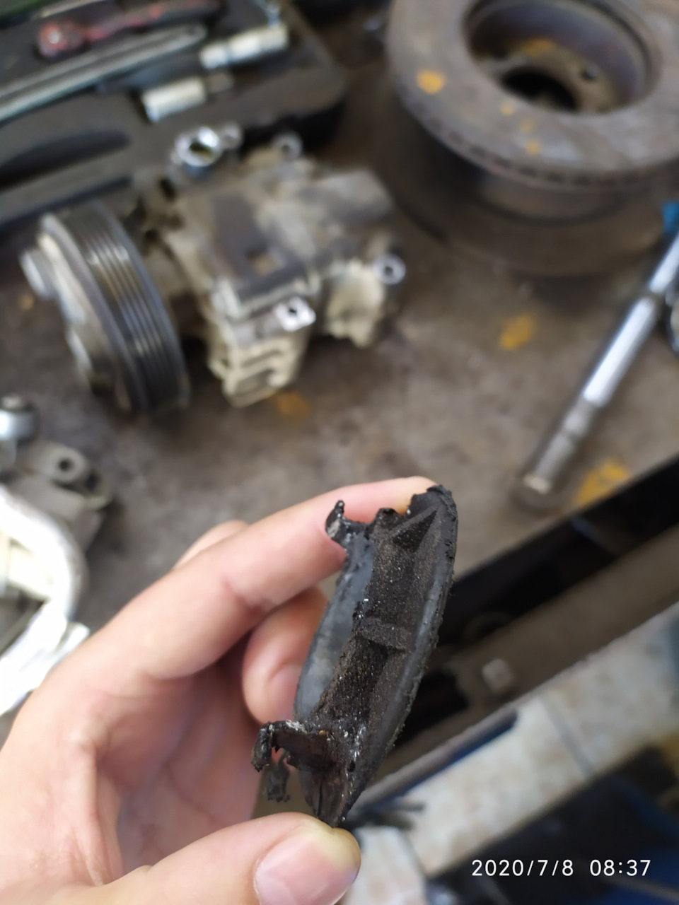 Замена сцепления на акценте — Hyundai Accent (2G), 1,5 л, 2007 года ...