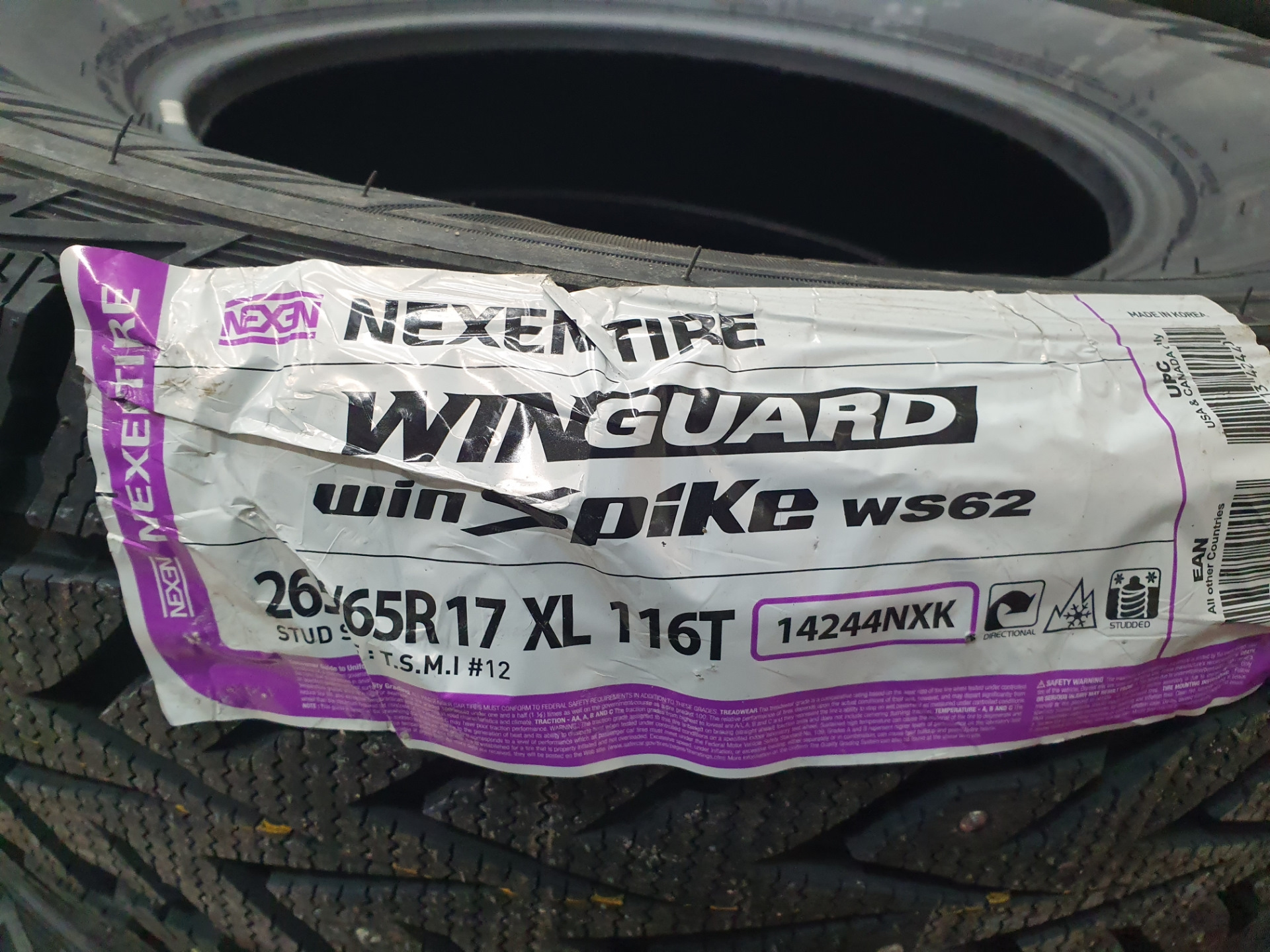 Шины nexen winspike отзывы