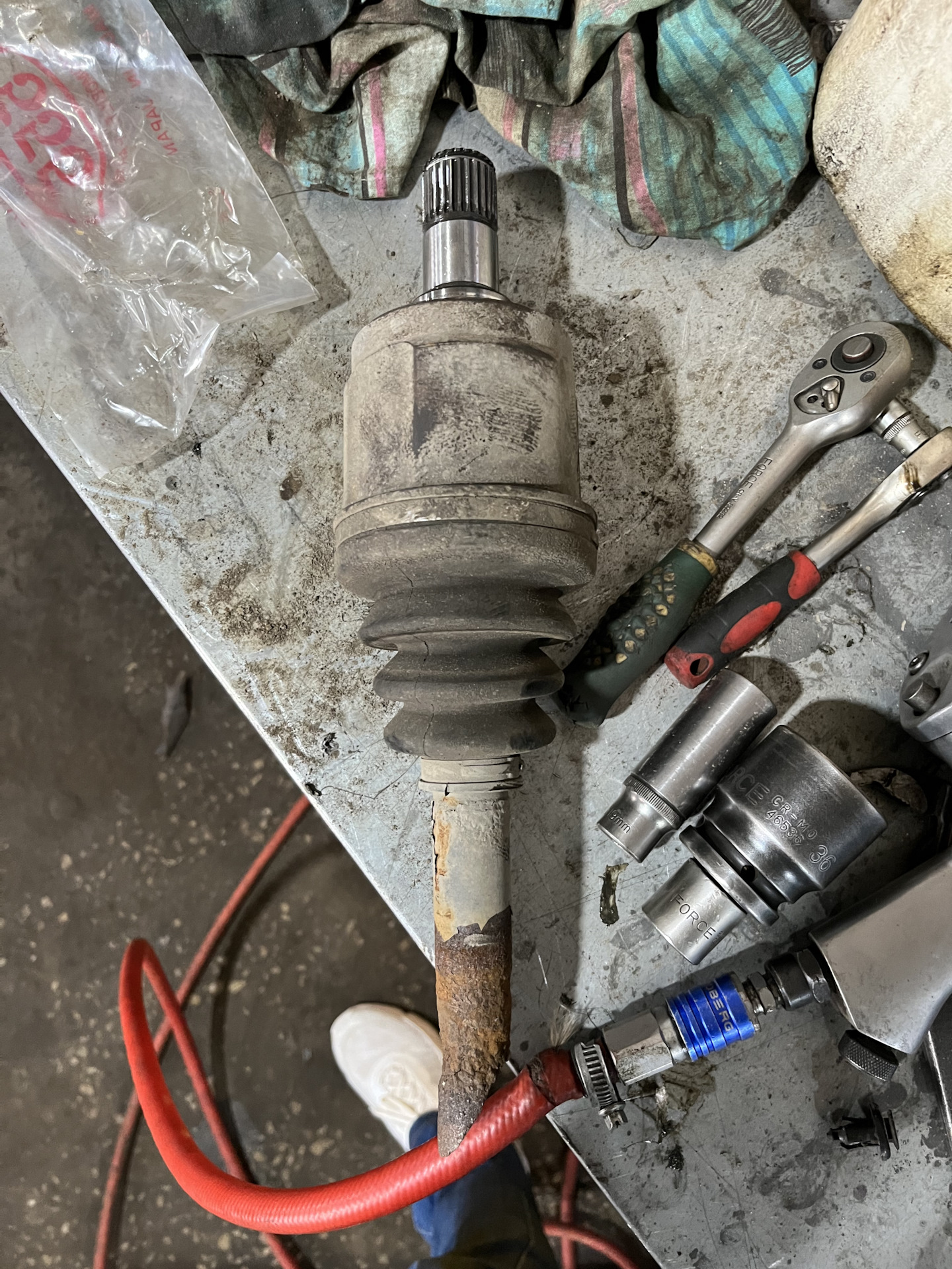 С лаунча дал с кайфом, привет привод — Honda Civic Type R (3G), 2 л ...