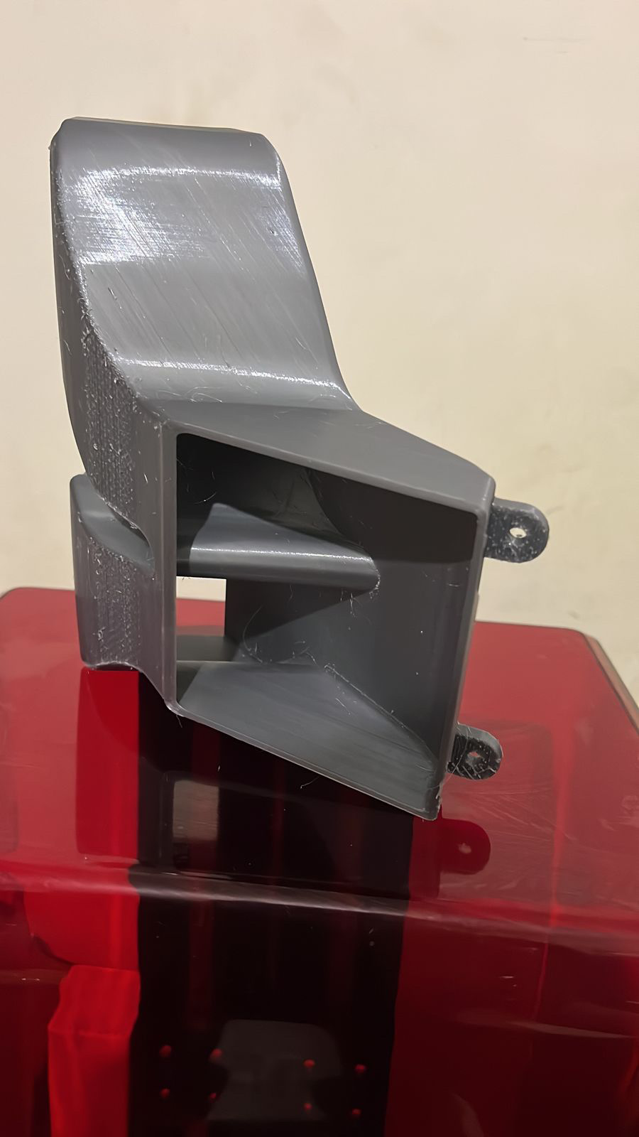 Финальный вариант. Промежуточное сопло воздуховодов Калина 2 люкс 21925 ...