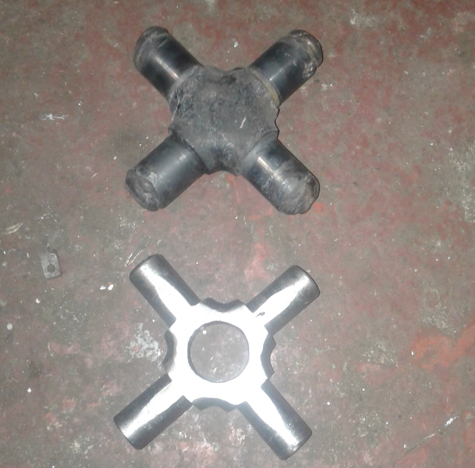 Ось сателлитов КРЕСТ 2ч. — УАЗ 452, 2,9 л, 1984 года | своими руками ...