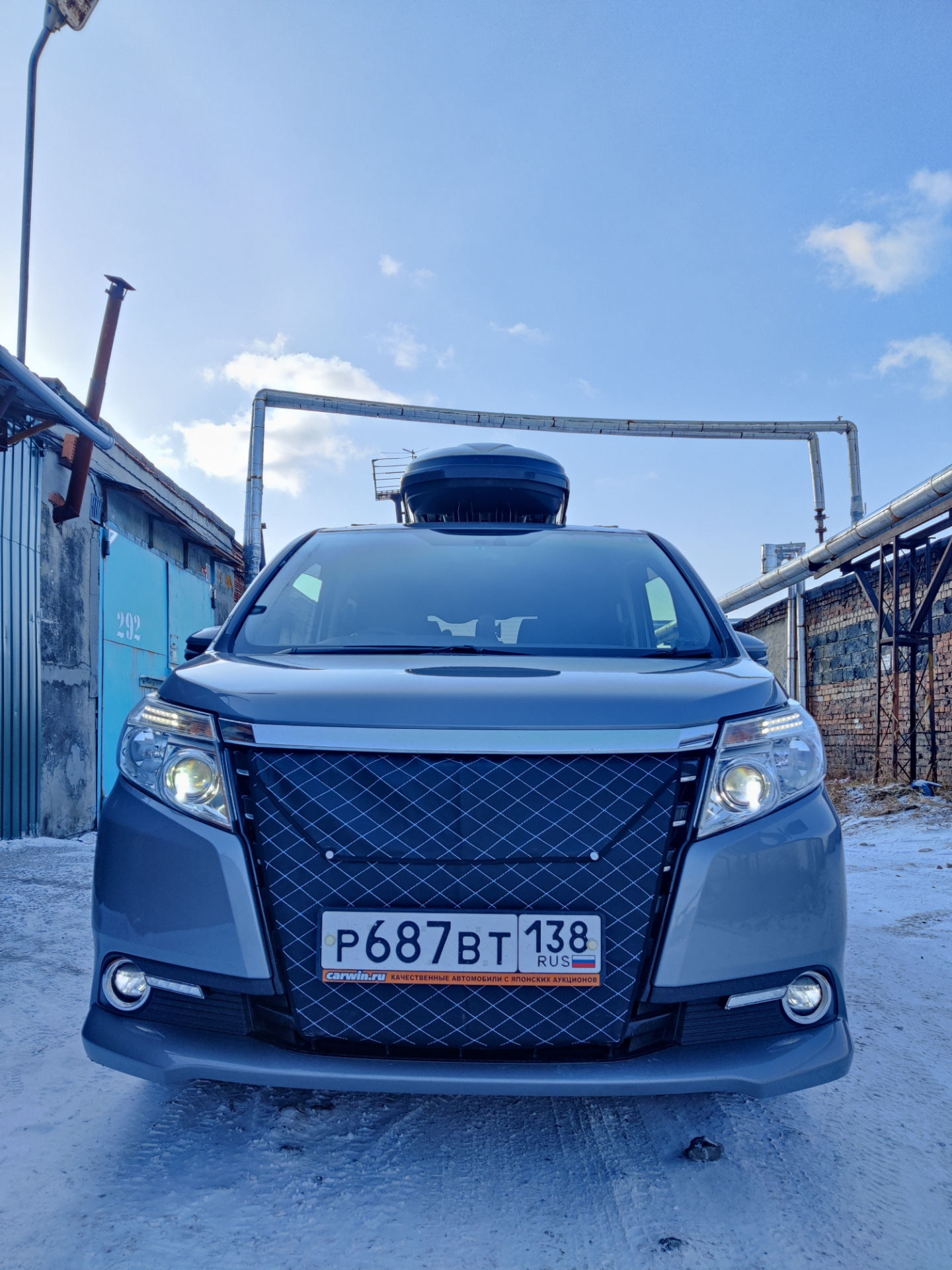 26 — утепляемся — Toyota Noah (3G), 1,8 л, 2015 года | аксессуары | DRIVE2