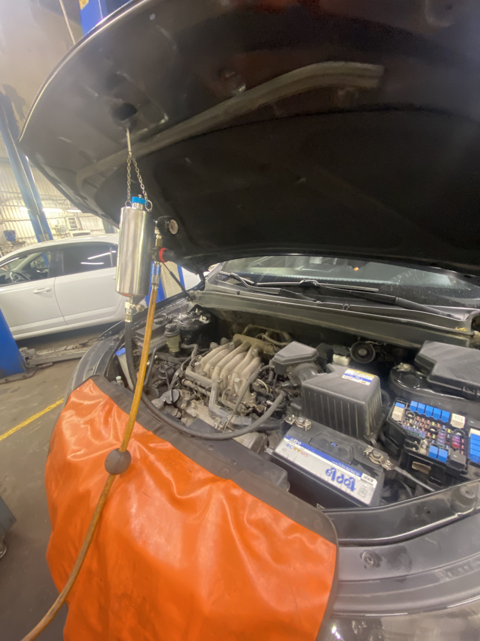 Моем) — Hyundai Santa Fe (2G)