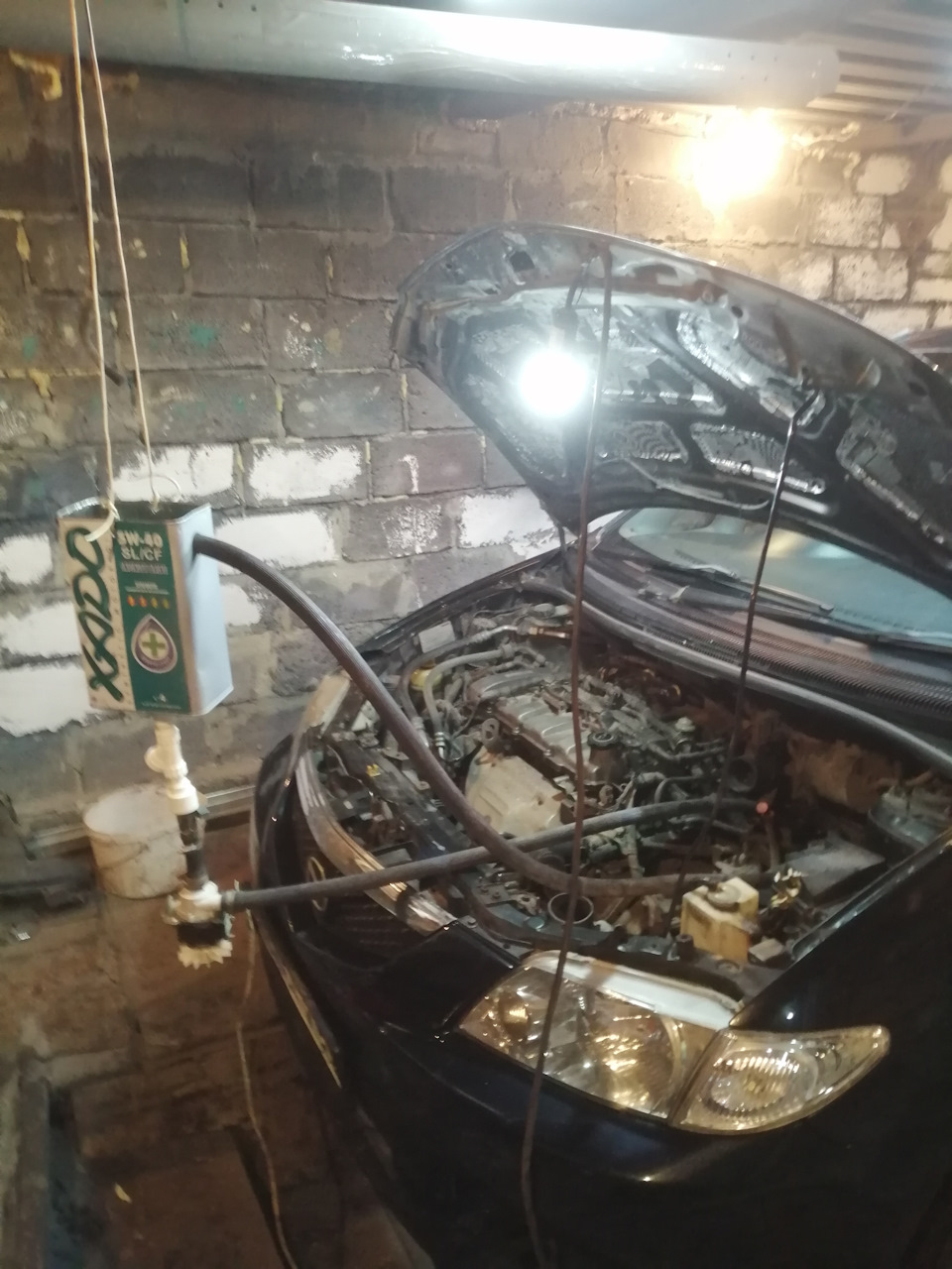 Чистка радиатора печки — Mazda Premacy (1G), 1,8 л., 2001 года ...