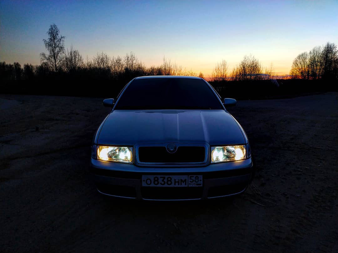 Тонировка в Photoshop — Skoda Octavia A4 Mk1, 1,6 л, 2001 года | фотография  | DRIVE2