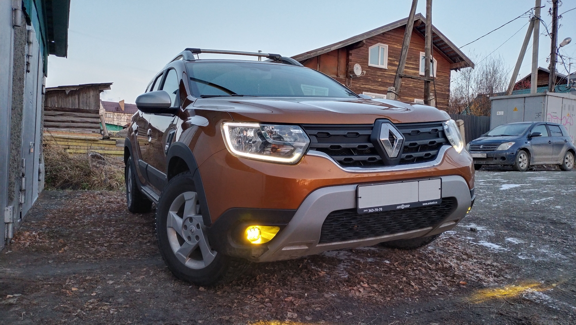 LED ПТФ от Sal-Man (2 режима) — Renault Duster (2G), 1,3 л, 2021 года |  тюнинг | DRIVE2