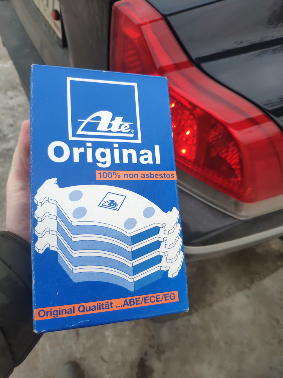 Керамические колодки ATE 13047071452 — Volvo S60 (1G), 2,4 л, 2006 года |  запчасти | DRIVE2