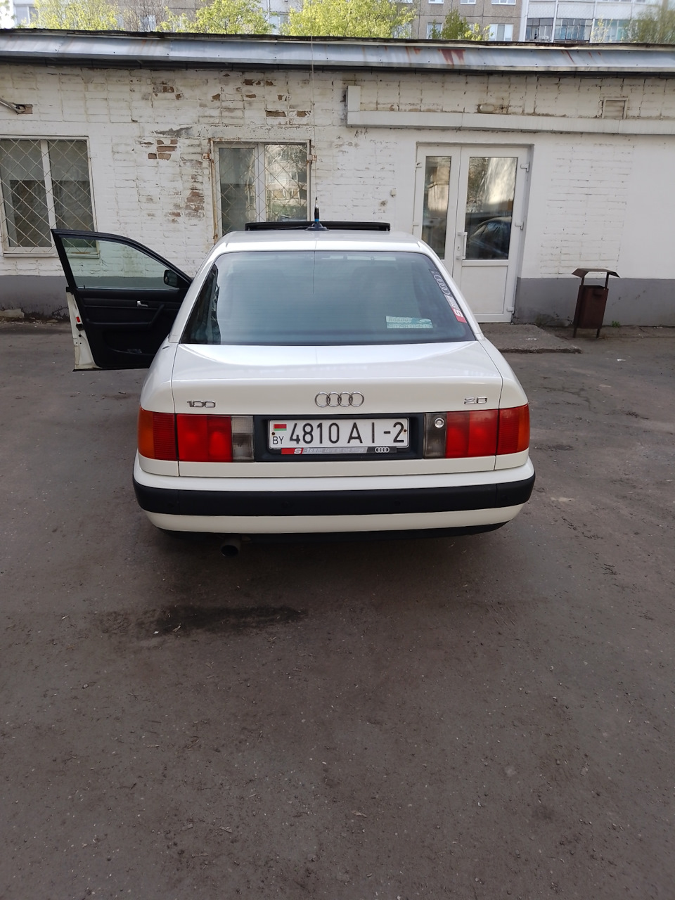 Вернули шильдики — Audi 100 (C4), 2 л, 1992 года | просто так | DRIVE2