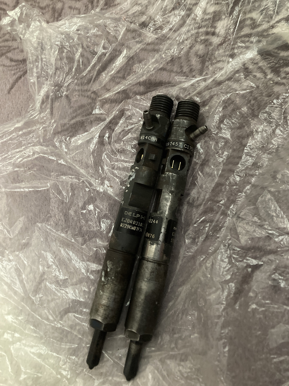 Форсунка Делфи ремонт — Renault Scenic II, 1,5 л, 2004 года | своими ...