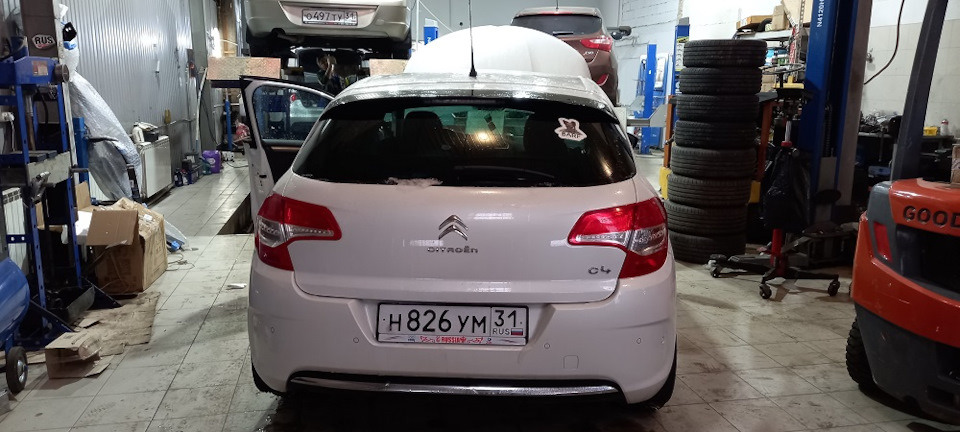 Замена радиатора печки — Citroen C4 (2G), 1,6 л, 2014 года | визит на ...