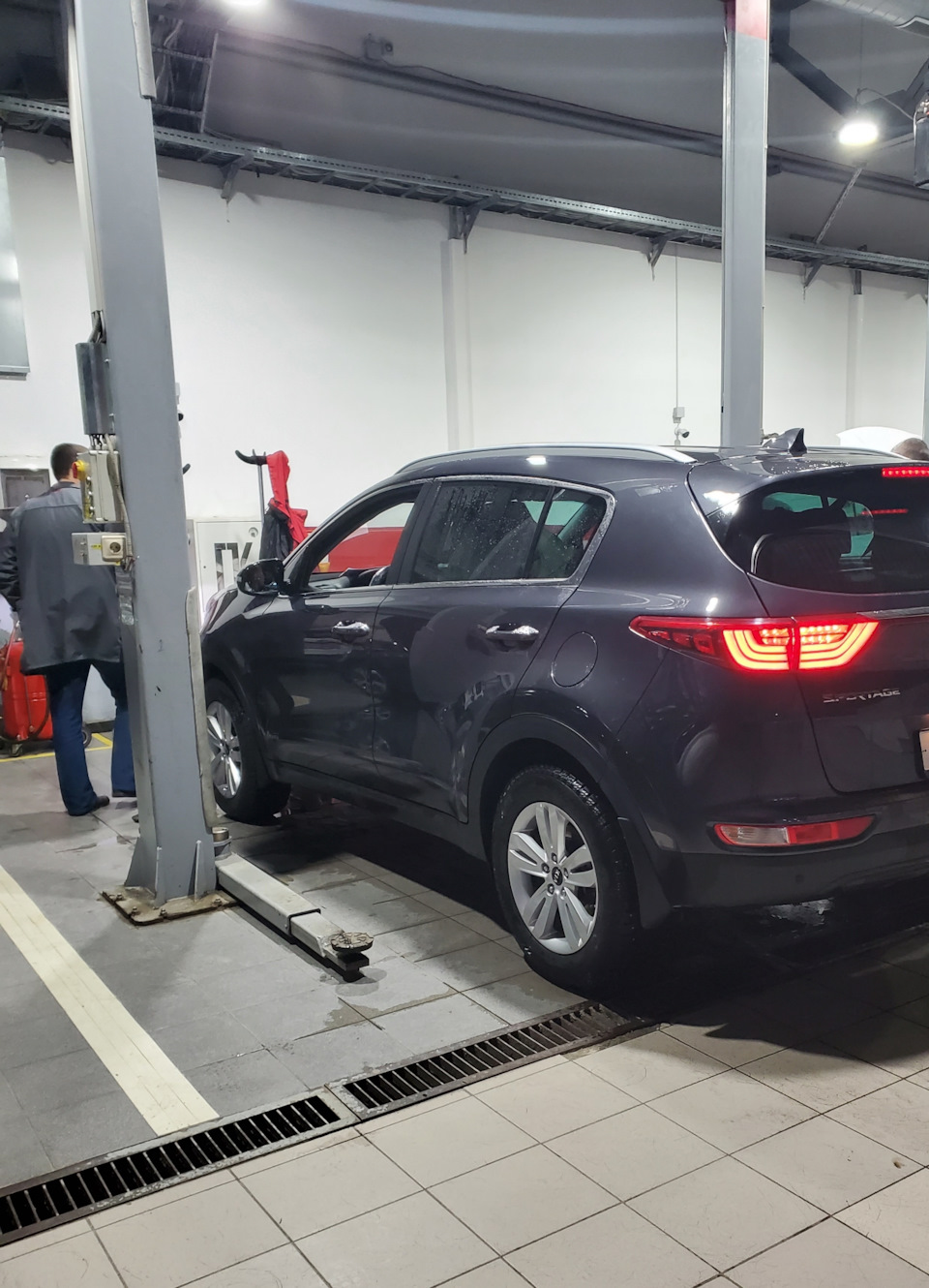 Корейский полный привод. — KIA Sportage (4G), 2 л, 2017 года | поломка |  DRIVE2