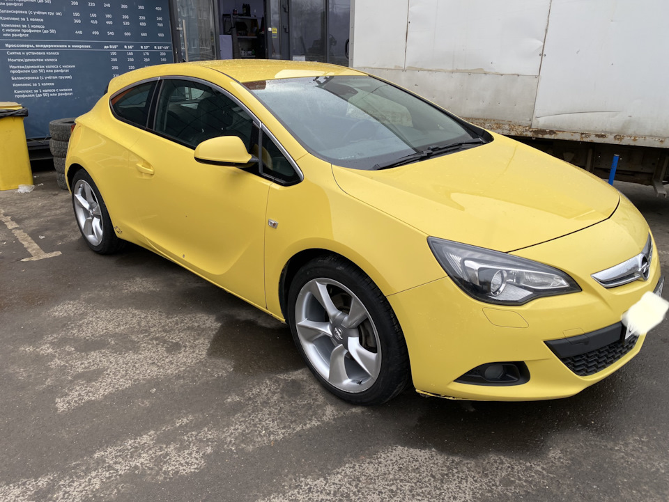 Сломался ключ зажигания + переобулся на лето — Opel Astra J GTC, 1,4 л ...