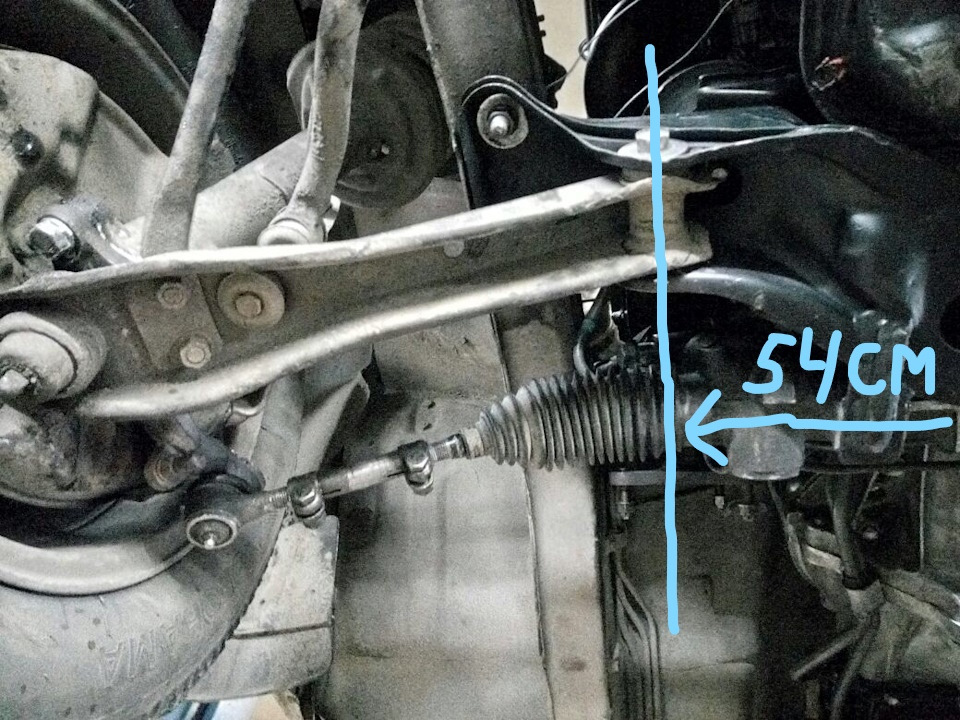 В поисках рулевой рейки. Bump steering — что это? — Toyota Mark II (30/ ...