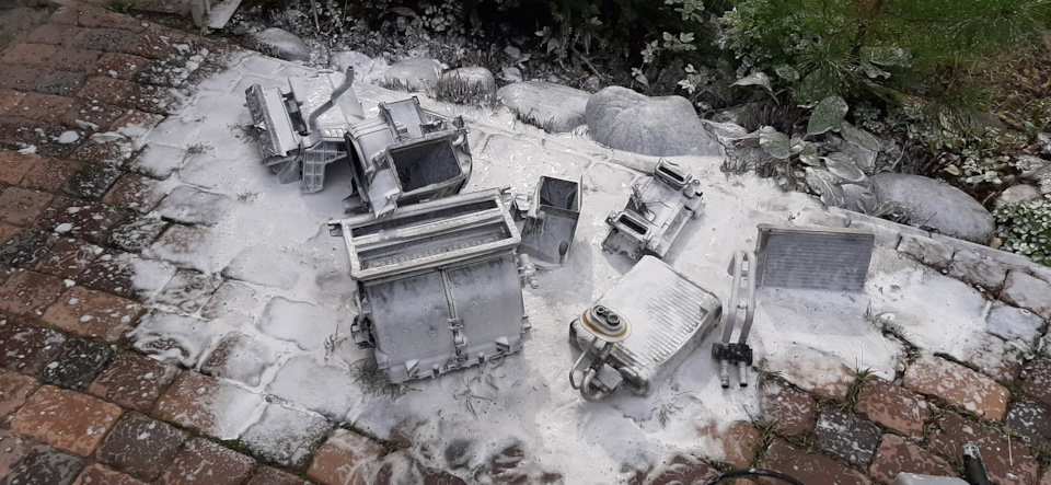 Промывка сот радиатора кондиционера и печки со снятием — Subaru ...