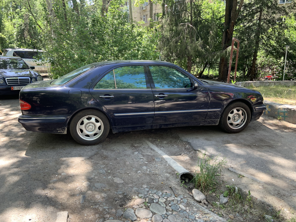 w210 mercedes пружины задние