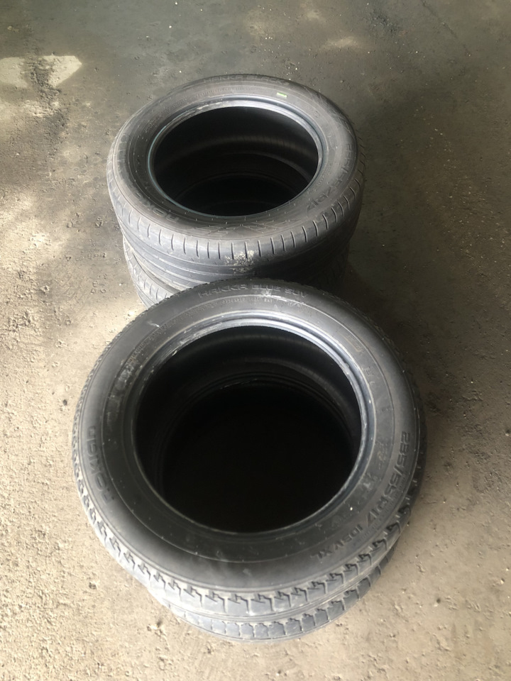 Шины летние Nokian 235/55 R17 на Mercedes-Benz CL-class (C216), KIA ...